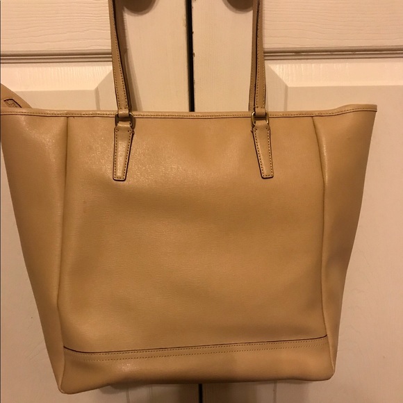 Beige Coach Purse - Picture 2 of 8